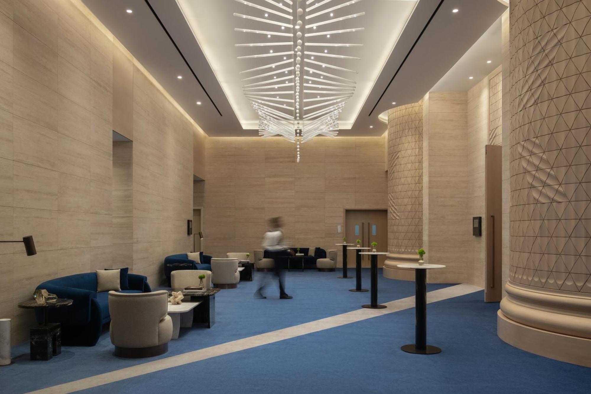 Hotel So/ Uptown Dubaj Zewnętrze zdjęcie The interior of the lounge