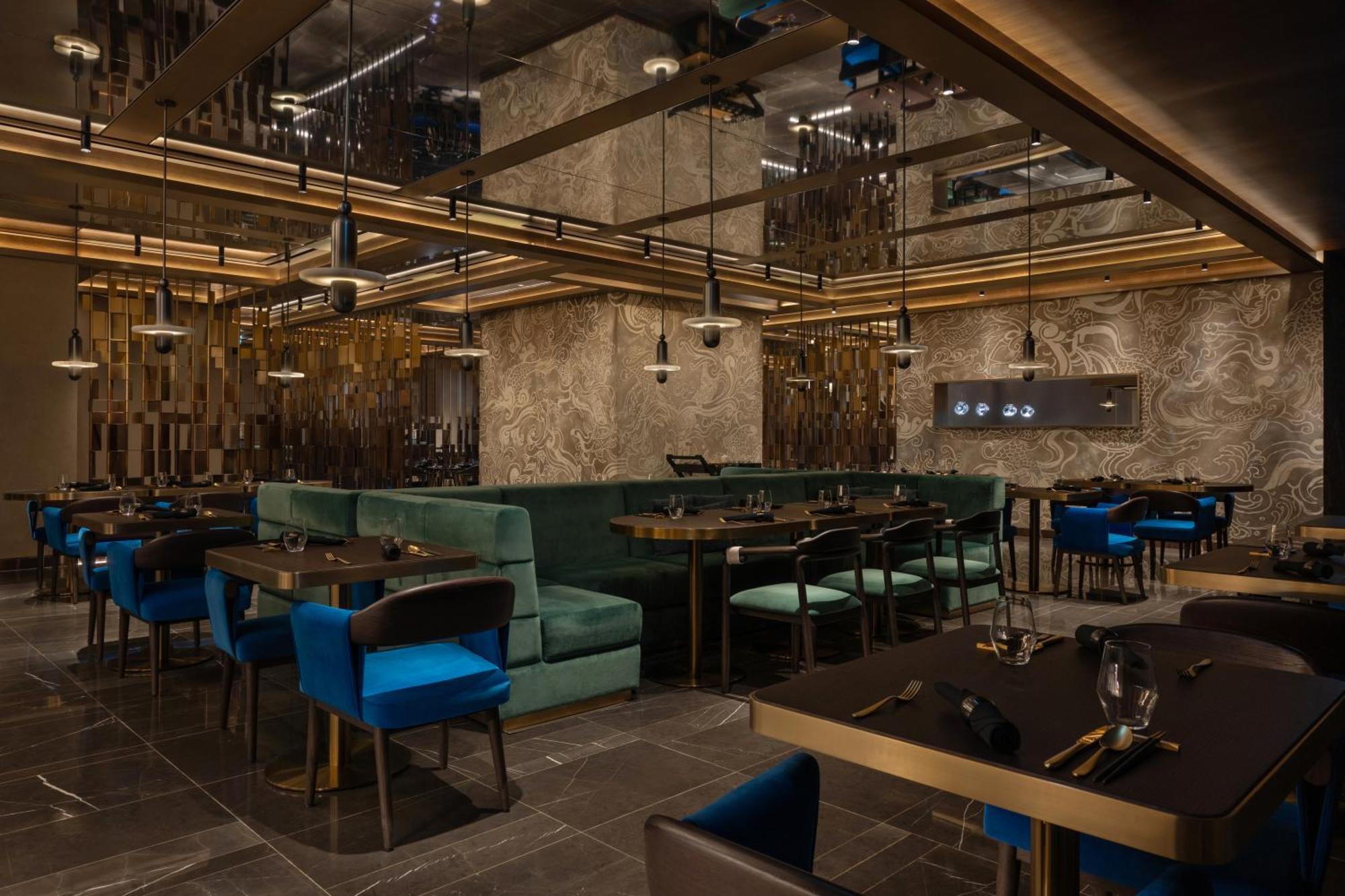 Hotel So/ Uptown Dubaj Zewnętrze zdjęcie The interior of the restaurant