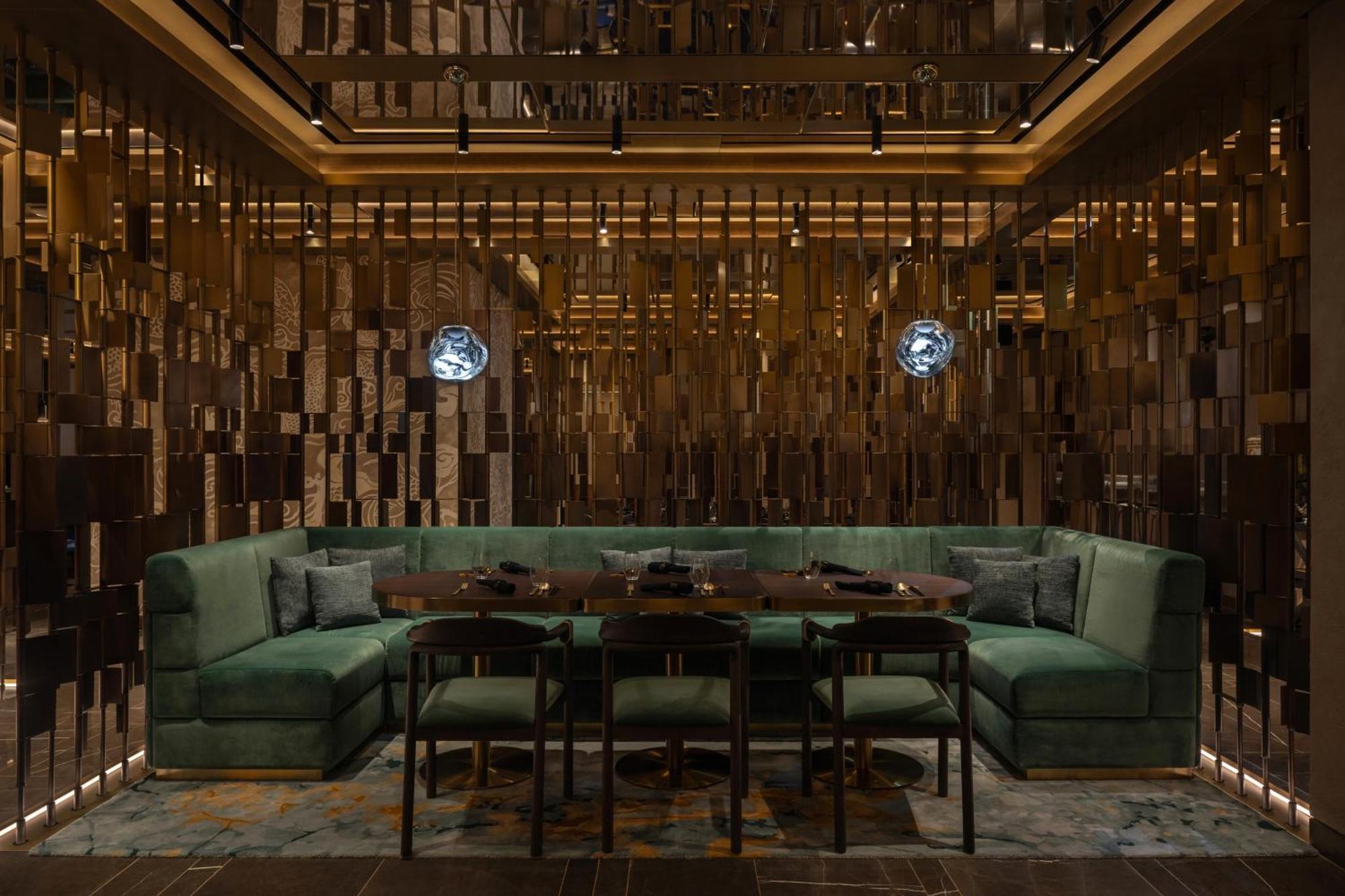 Hotel So/ Uptown Dubaj Zewnętrze zdjęcie Interior of the restaurant