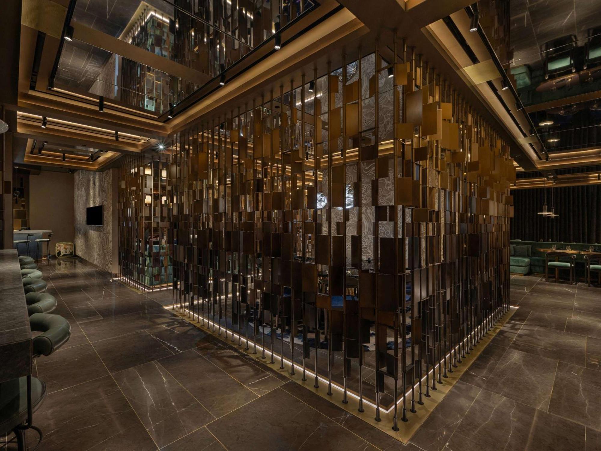 Hotel So/ Uptown Dubaj Zewnętrze zdjęcie The interior of the hotel